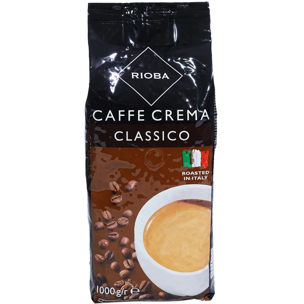 Rioba Kaffeebohnen Caffee Crema Classico (1 Kg) 1 Rioba Kaffeebohnen Caffee Crema Classico (1 Kg)