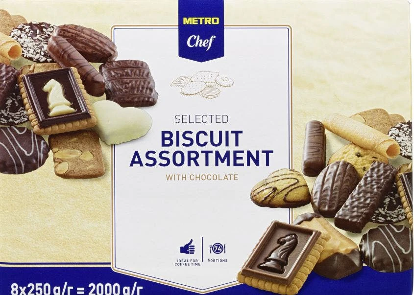 Metro-chef Metro Chef Kekse Gebäckmischung Mit Schokolade 8 X 250 G (2 Kg) 7 Metro-chef Metro Chef Kekse Gebäckmischung Mit Schokolade 8 X 250 G (2 Kg) – Bild 7