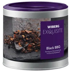 WIBERG Exquisite Black BBQ, Barbacoa Würzmischung Mit Buchenholzrauch (340g)