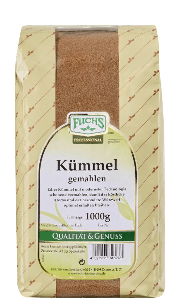 Fuchs-professional Fuchs Cumin Gemahlen (450g) 3 Fuchs-professional Fuchs Cumin Gemahlen (450g) – Bild 3