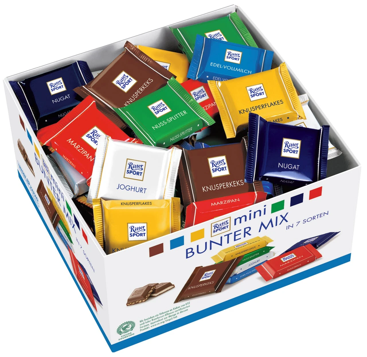Ritter Sport Tafelschokolade Trauben Nuss 12 X 100 G (1,2 Kg) 7 Ritter Sport Tafelschokolade Trauben Nuss 12 X 100 G (1,2 Kg) – Bild 7