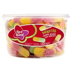 Red Band Fruchtgummi Briketts Super Sauer 200 Portionen (1,2 Kg) 12 Red Band Fruchtgummi Briketts Super Sauer 200 Portionen (1,2 Kg) -Milka shop d929bc32 a90d 4bbd b26a beb852471d94