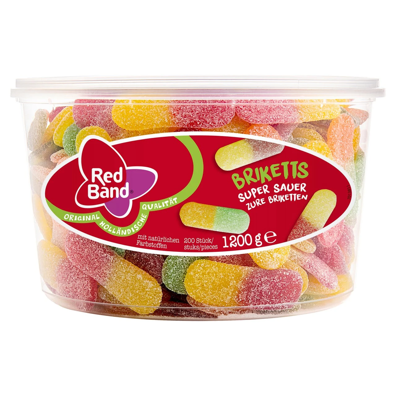 Red Band Fruchtgummi Briketts Super Sauer 200 Portionen (1,2 Kg) 6 Red Band Fruchtgummi Briketts Super Sauer 200 Portionen (1,2 Kg) – Bild 6