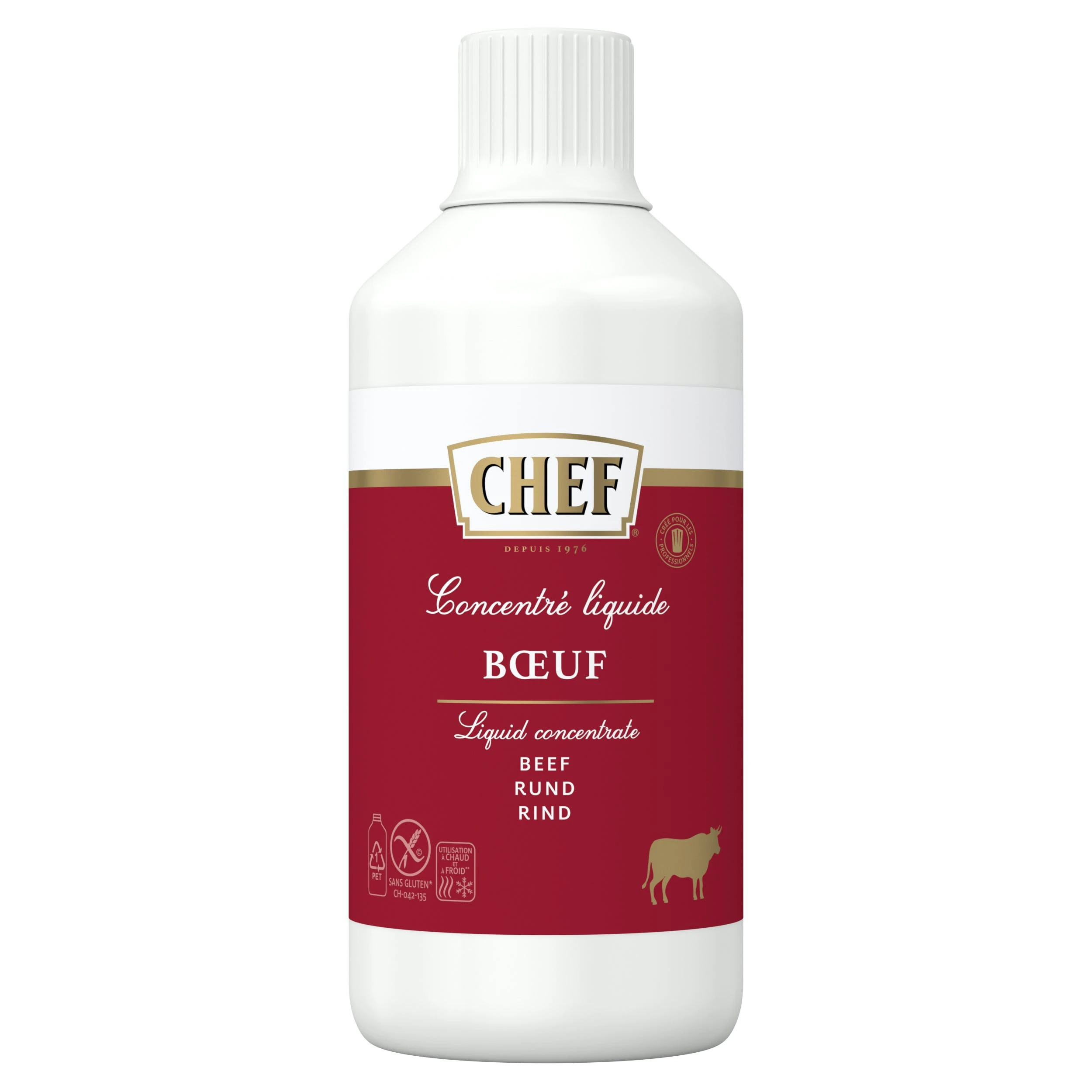 CHEF Flüssiges Konzentrat Vegan Like Beef (1 L) 3 CHEF Flüssiges Konzentrat Vegan Like Beef (1 L) – Bild 3