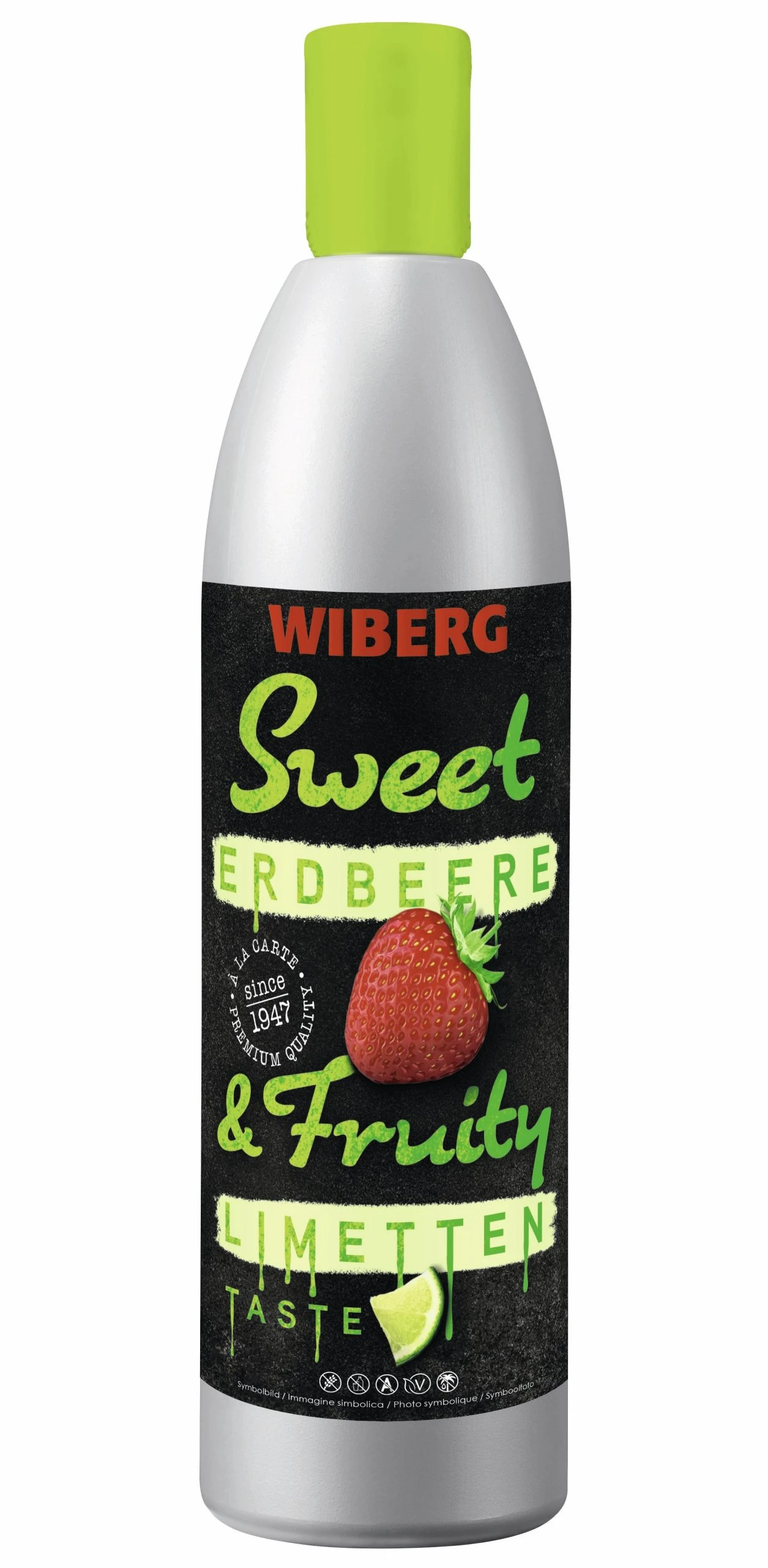 WIBERG Sweet & Fruity – Erdbeere & Limettentaste Süße Sauce Mit Erdbeerpüree Und Limettengeschmack (500 Ml) 1 WIBERG Sweet & Fruity – Erdbeere & Limettentaste Süße Sauce Mit Erdbeerpüree Und Limettengeschmack (500 Ml)