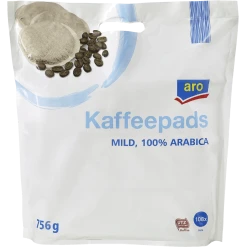 Aro Kaffeepads Mild 108 Portionen (756 G)