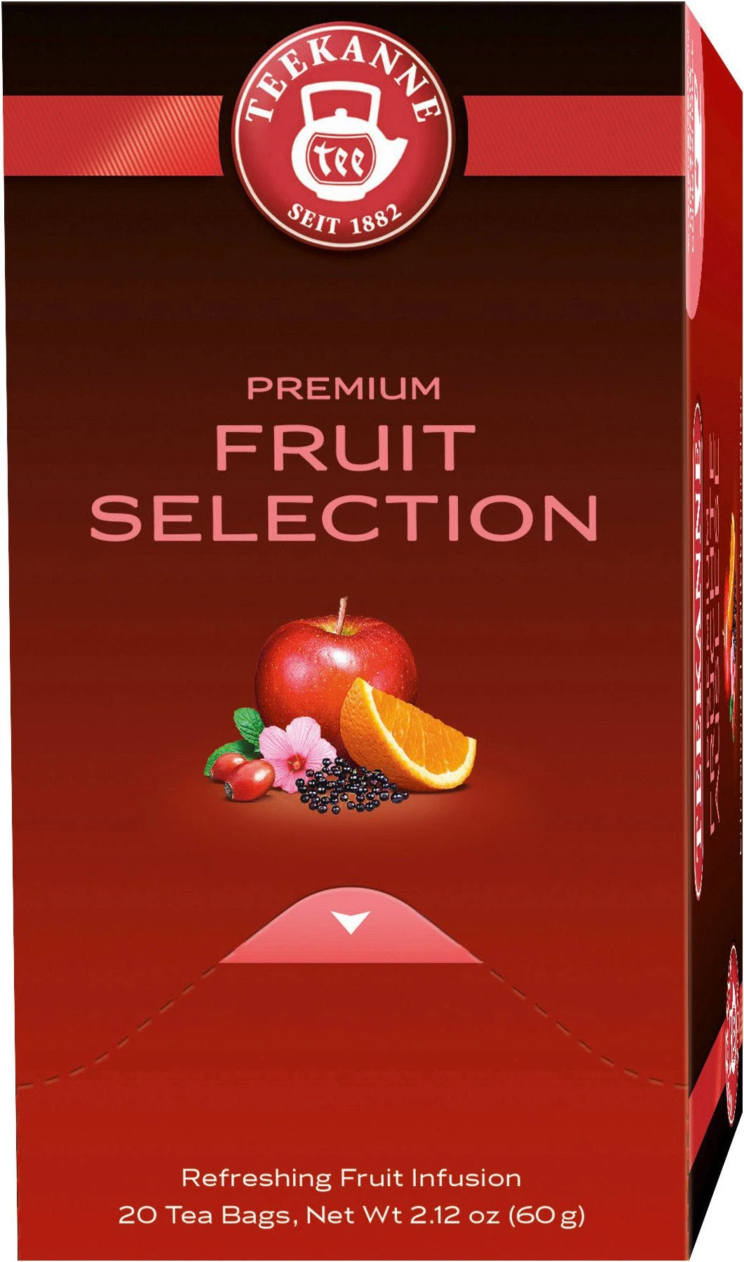 Teekanne Früchtetee Früchte Genuss 20 Teebeutel (60 G) 4 Teekanne Früchtetee Früchte Genuss 20 Teebeutel (60 G) – Bild 4