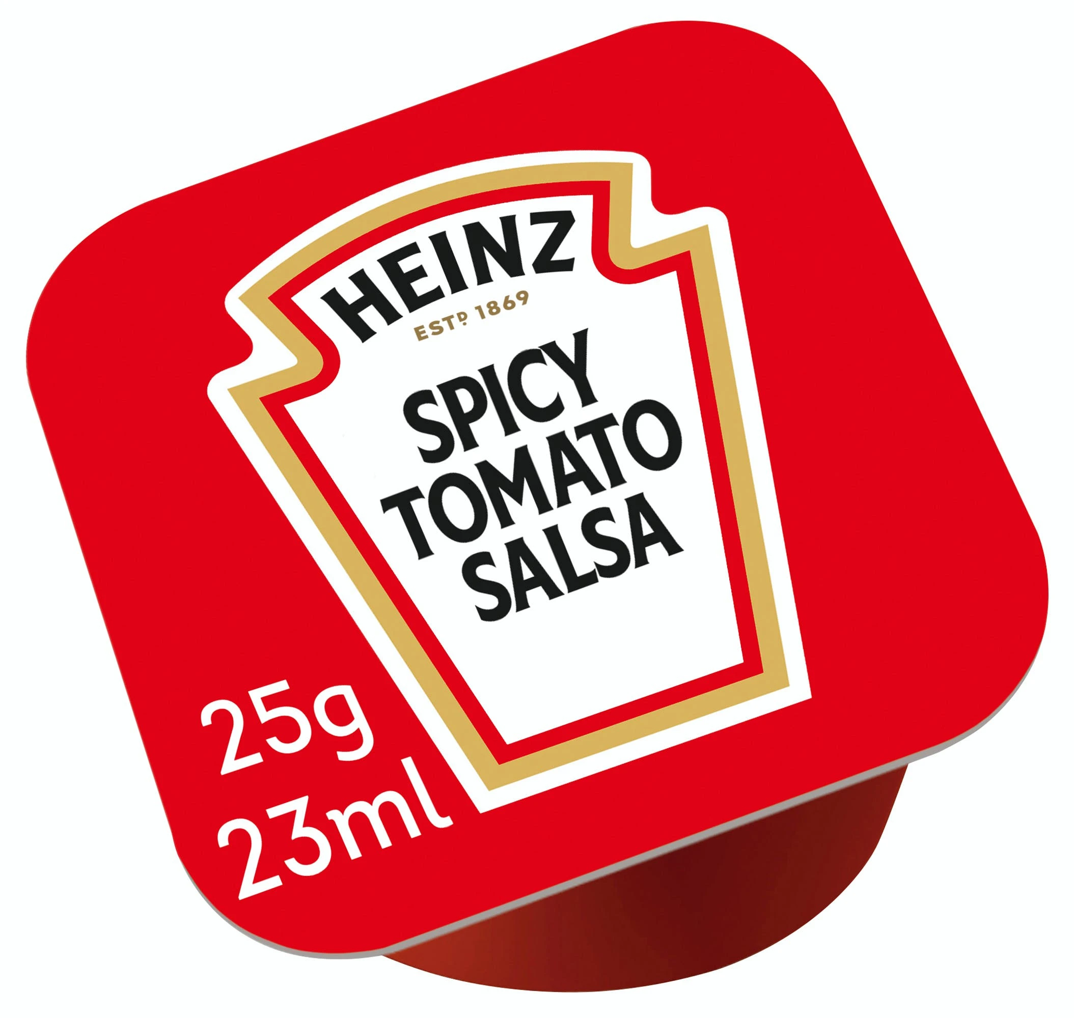 Heinz Spicy Tomato Salsa 100 Portionen X 25g (2,5 Kg) 1 Heinz Spicy Tomato Salsa 100 Portionen X 25g (2,5 Kg)