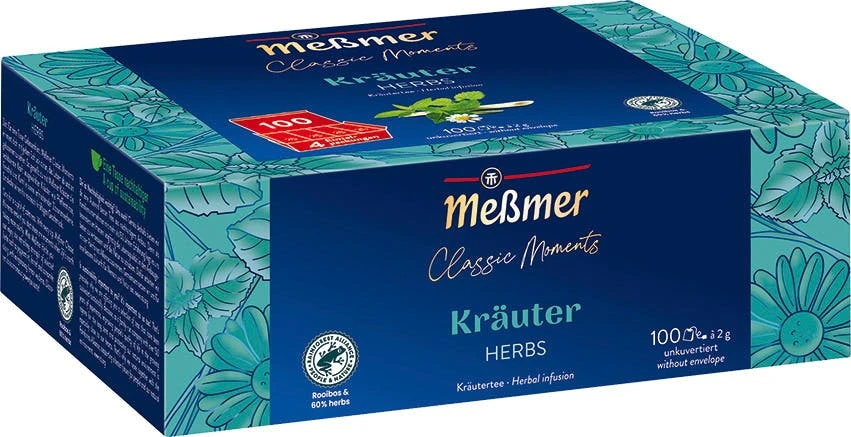 Meßmer Gastro Pfefferminze 100 Teebeutel (225 G) 5 Meßmer Gastro Pfefferminze 100 Teebeutel (225 G) – Bild 5
