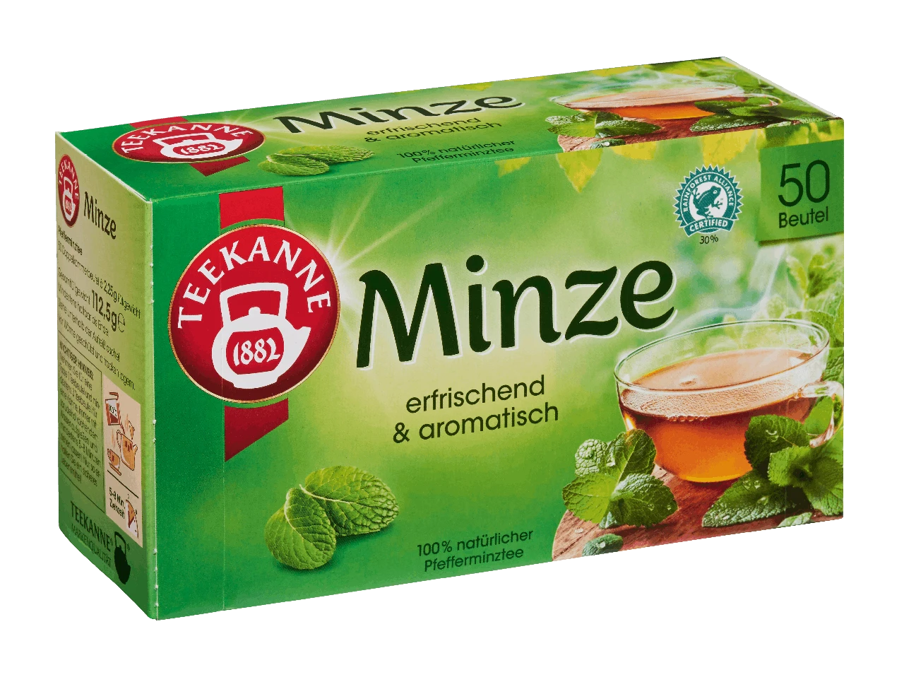 Teekanne Kräutertee Minze 50 Teebeutel (112,5g) 6 Teekanne Kräutertee Minze 50 Teebeutel (112,5g) – Bild 6