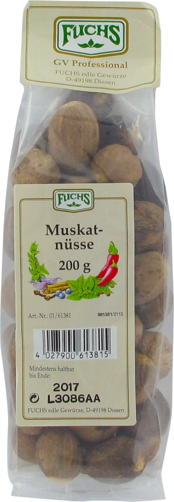 Fuchs-professional Fuchs Muskatnuss Gemahlen (500g) 3 Fuchs-professional Fuchs Muskatnuss Gemahlen (500g) – Bild 3