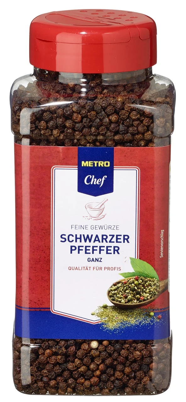 Metro-chef METRO Chef Pfeffer Schwarz Ganz (165 G) 2 Metro-chef METRO Chef Pfeffer Schwarz Ganz (165 G) – Bild 2