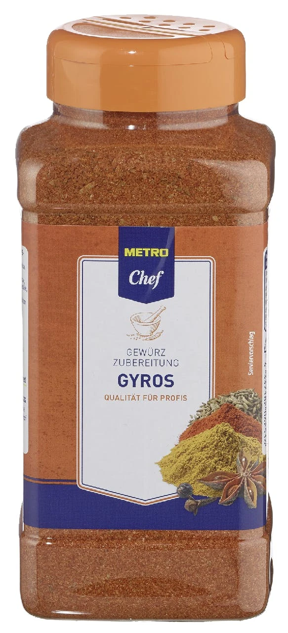 Metro-chef METRO Chef Gyros Gewürzzubereitung (590 G) 1 Metro-chef METRO Chef Gyros Gewürzzubereitung (590 G)