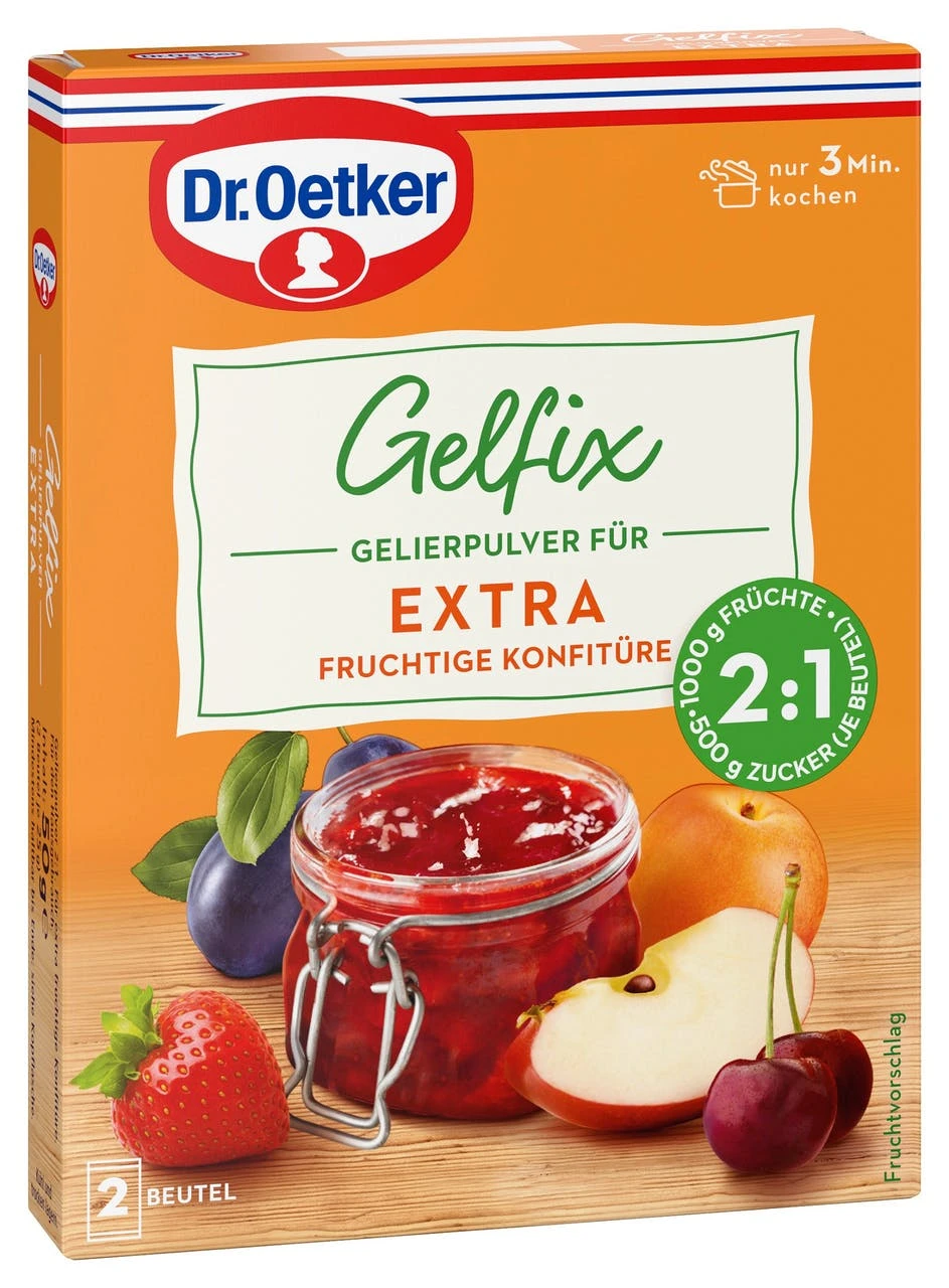 Dr. Oetker Gelfix Extra 2:1 Gelierpulver (50 G) 1 Dr. Oetker Gelfix Extra 2:1 Gelierpulver (50 G)