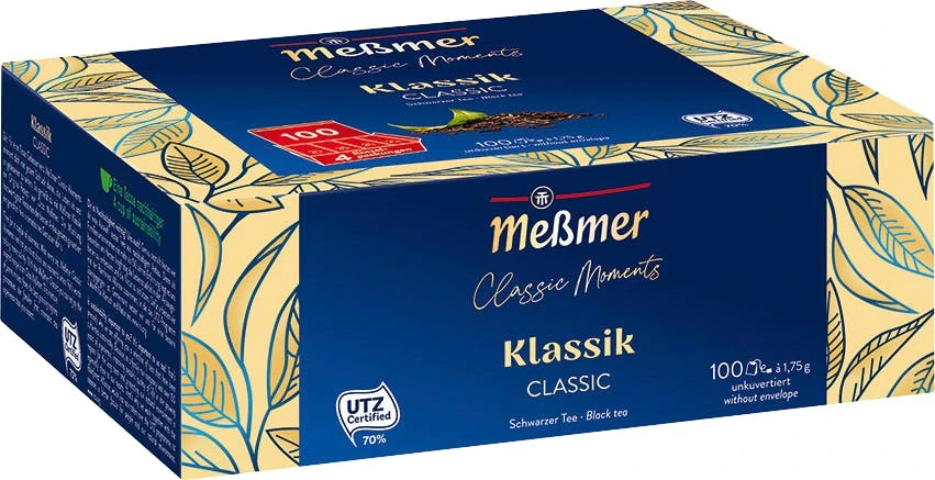 Meßmer Gastro Klassik 100 Teebeutel X 1,75 G (175 G) 1 Meßmer Gastro Klassik 100 Teebeutel X 1,75 G (175 G)